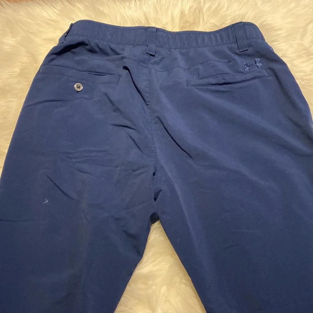HOST PICK Men's Under Armour Loose Fit Track Jogging Pants Blue Waist 34 Leg 32 - Picture 7 of 9